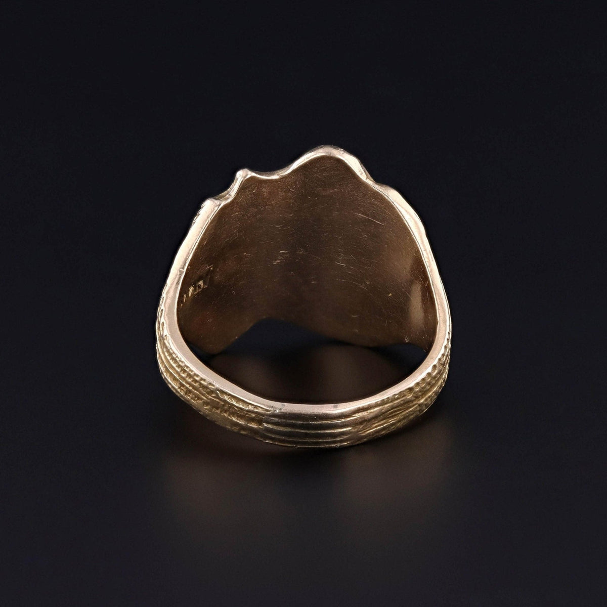 Antique Mermaid Ring of 14k Gold - Trademark Antiques