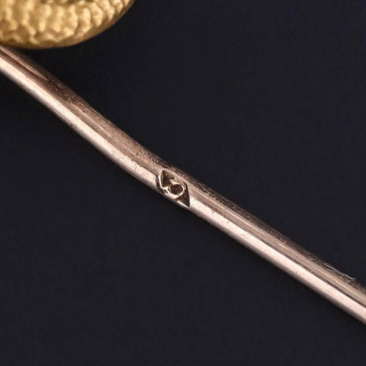 Antique Mermaid Stickpin or Charm of 10k Gold - Trademark Antiques