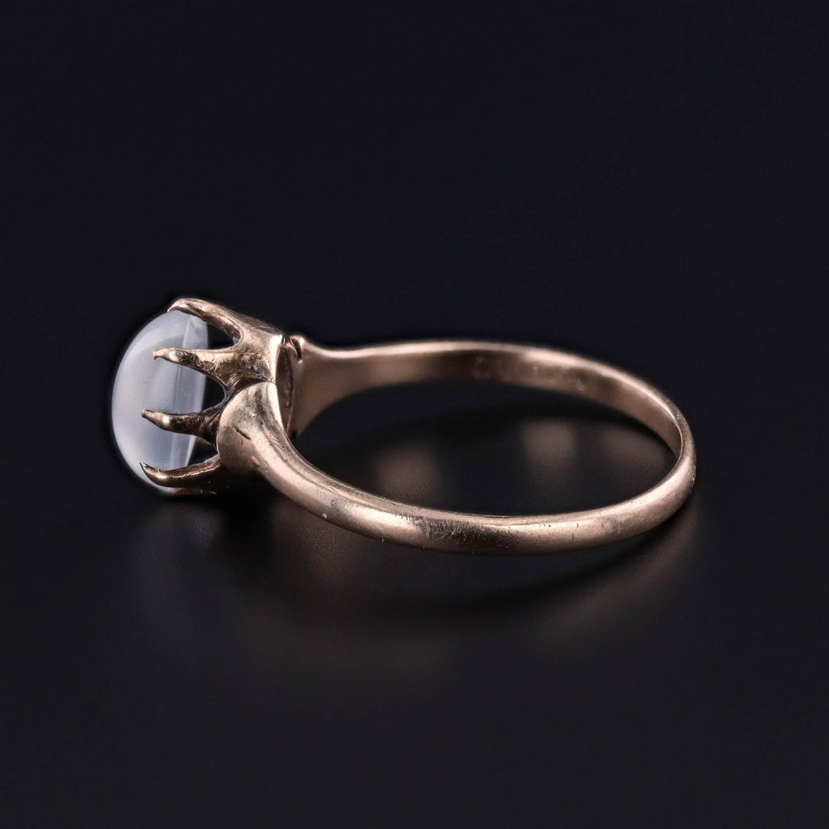 Antique Moonstone Ring of 10k Gold - Trademark Antiques