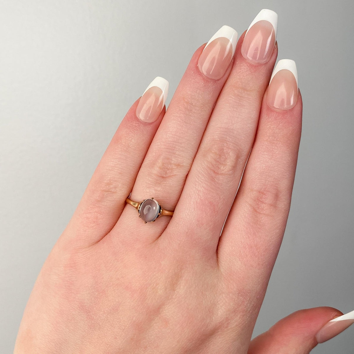 Antique Moonstone Ring of 10k Gold - Trademark Antiques