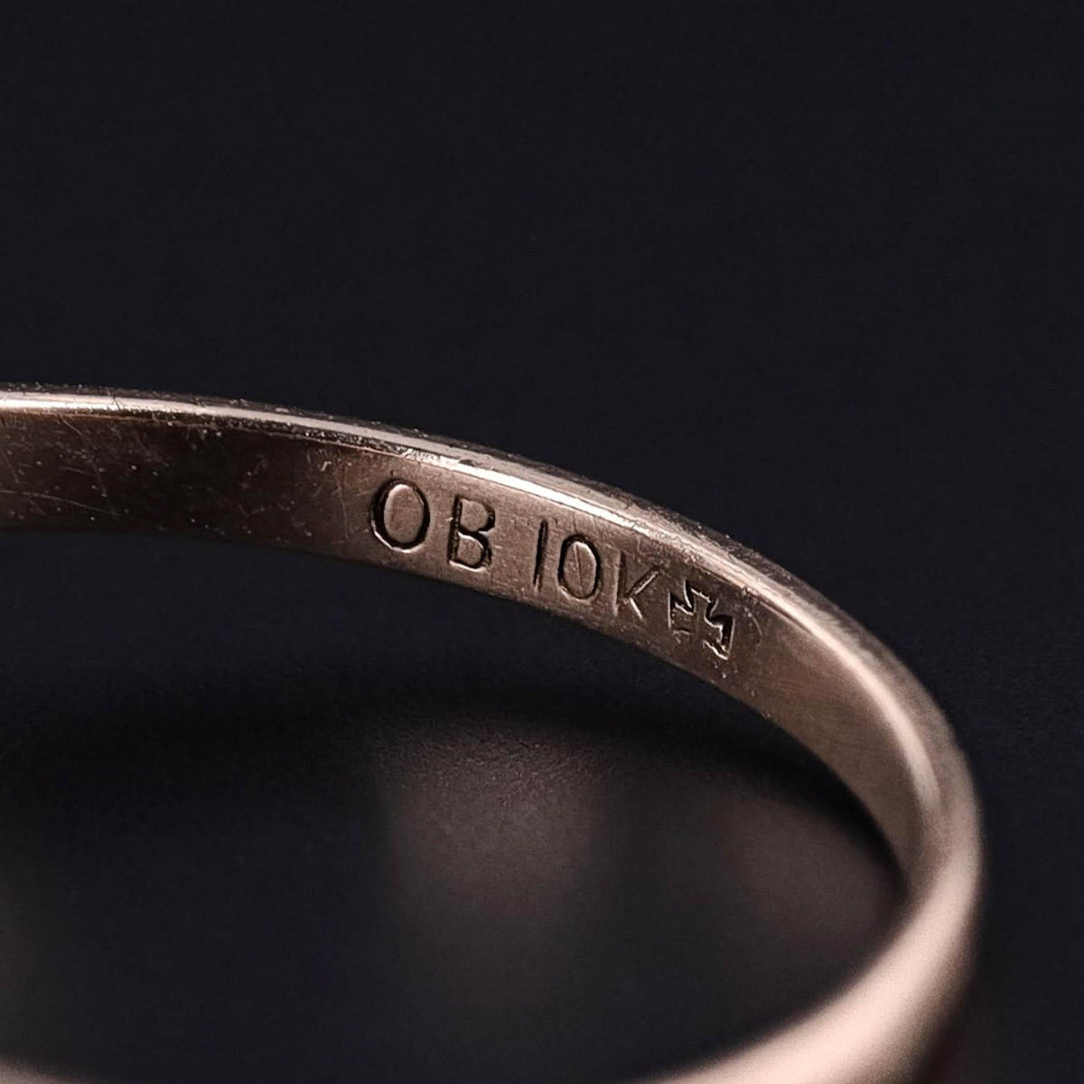 Antique Moonstone Ring of 10k Gold - Trademark Antiques