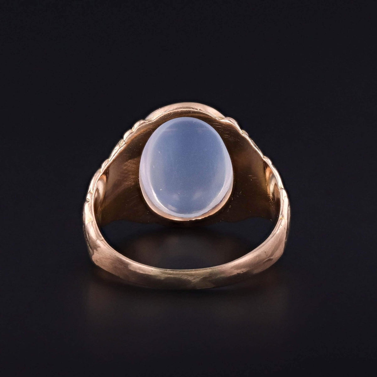 Antique Moonstone Ring of 10k Gold - Trademark Antiques