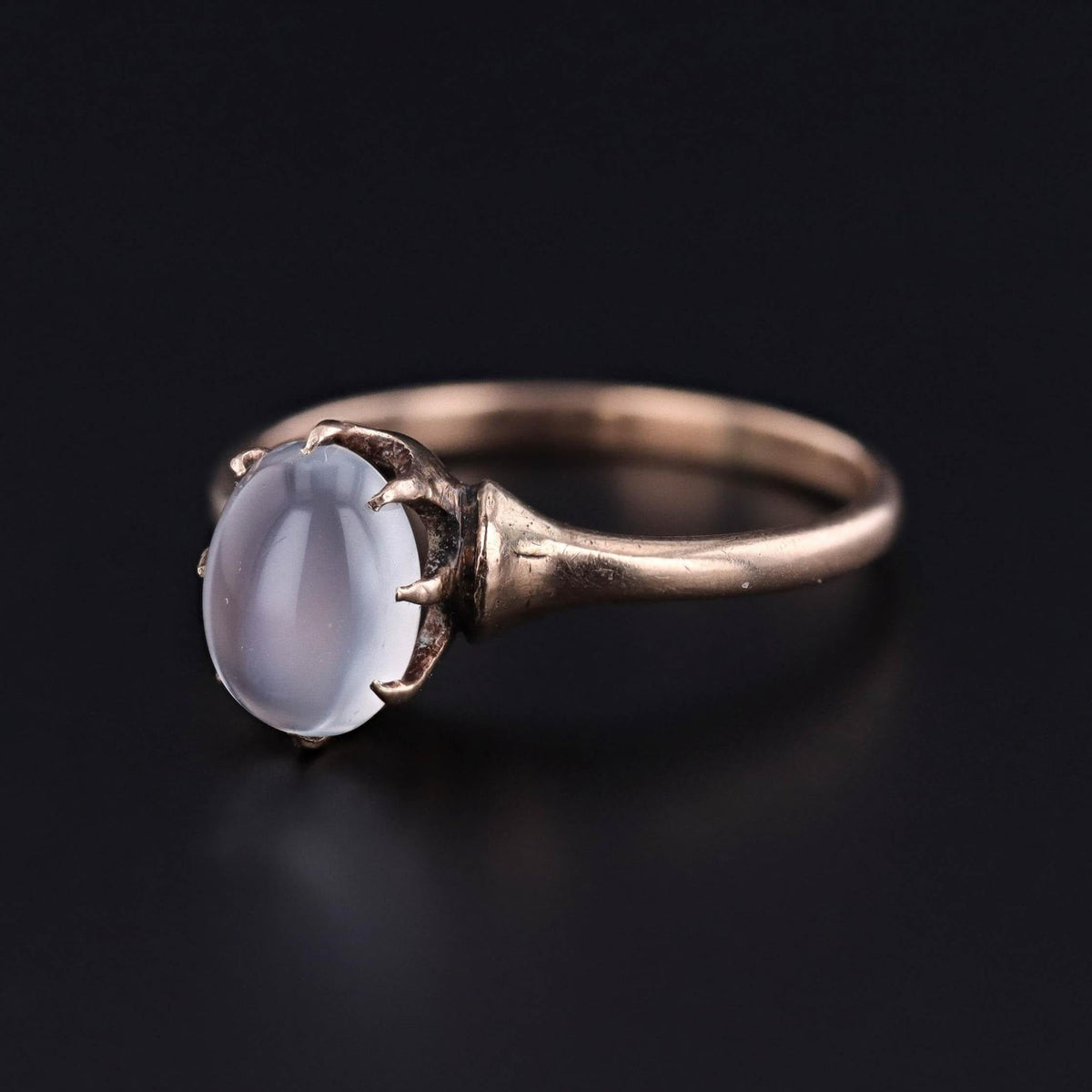 Antique Moonstone Ring of 10k Gold - Trademark Antiques