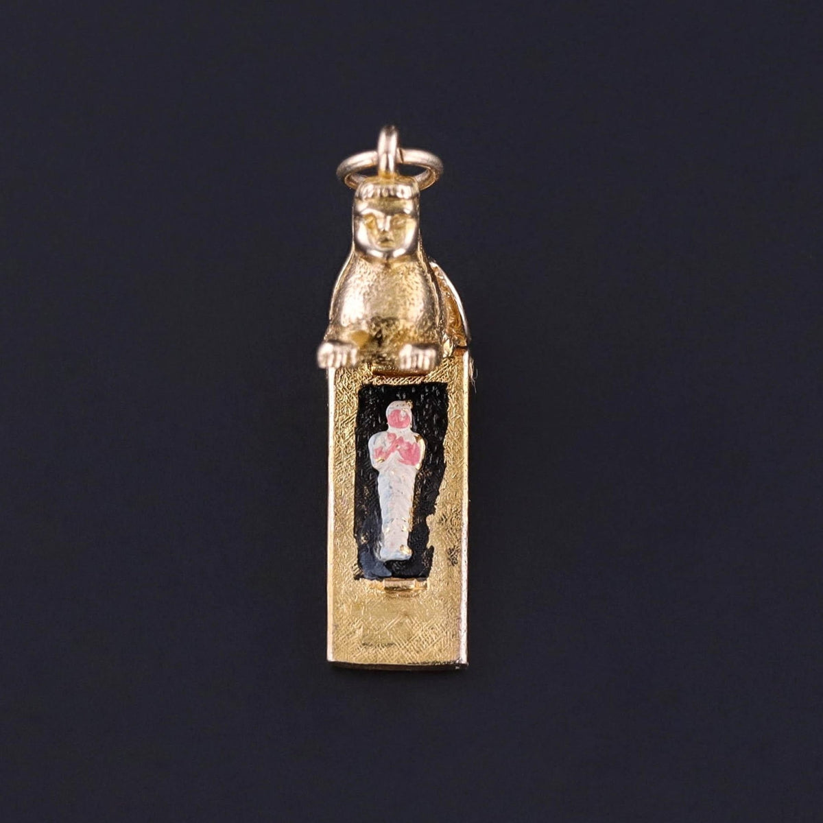 Antique Moveable Sphinx Charm of 9ct Gold - Trademark Antiques