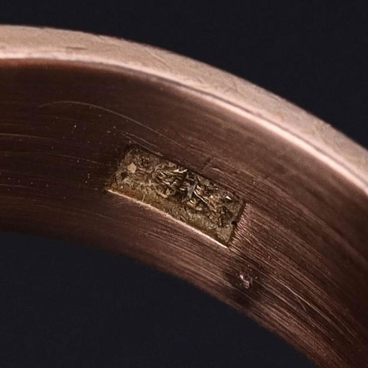 Antique Onyx Insect Ring of 10k Gold - Trademark Antiques