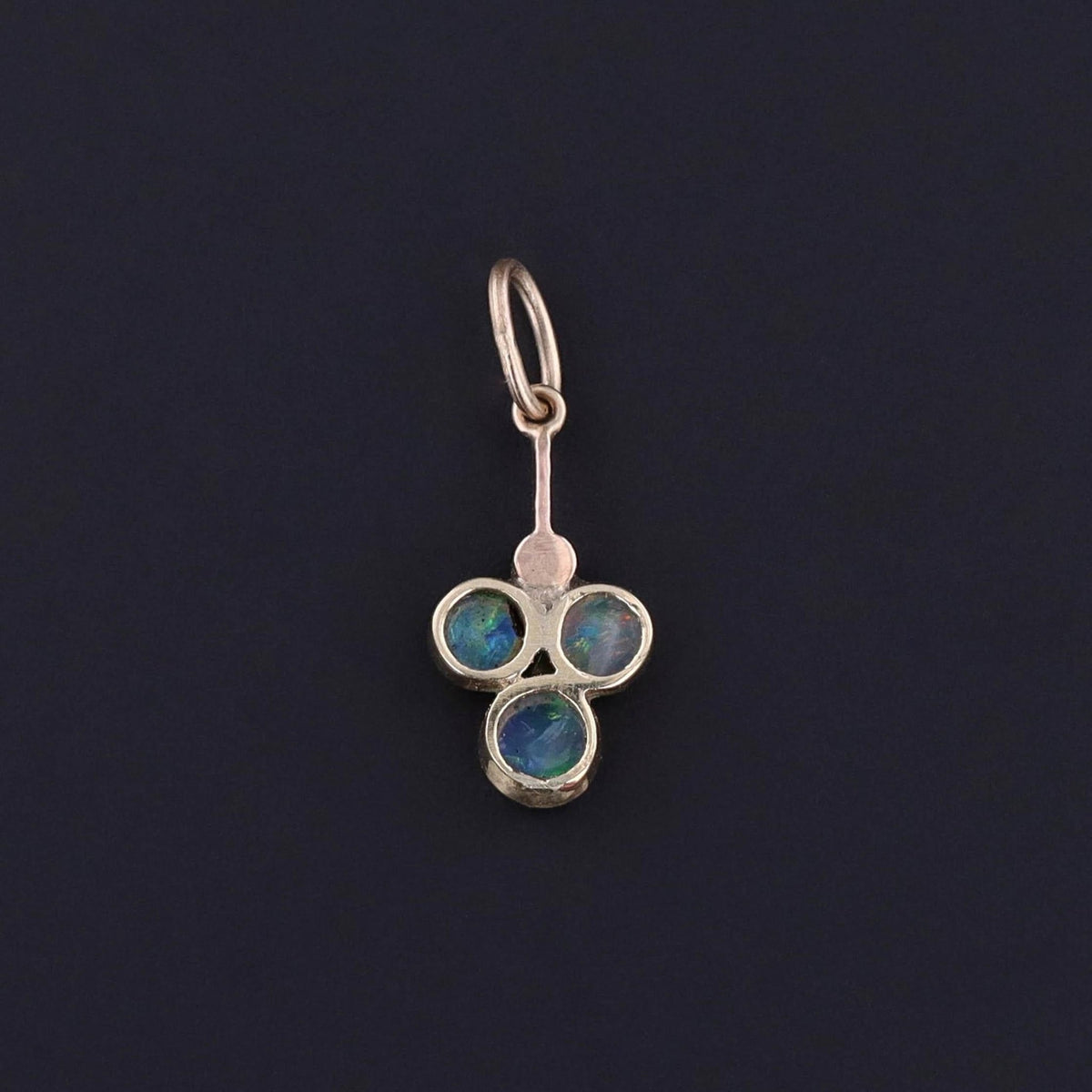 Antique Opal Charm of 14k Gold - Trademark Antiques