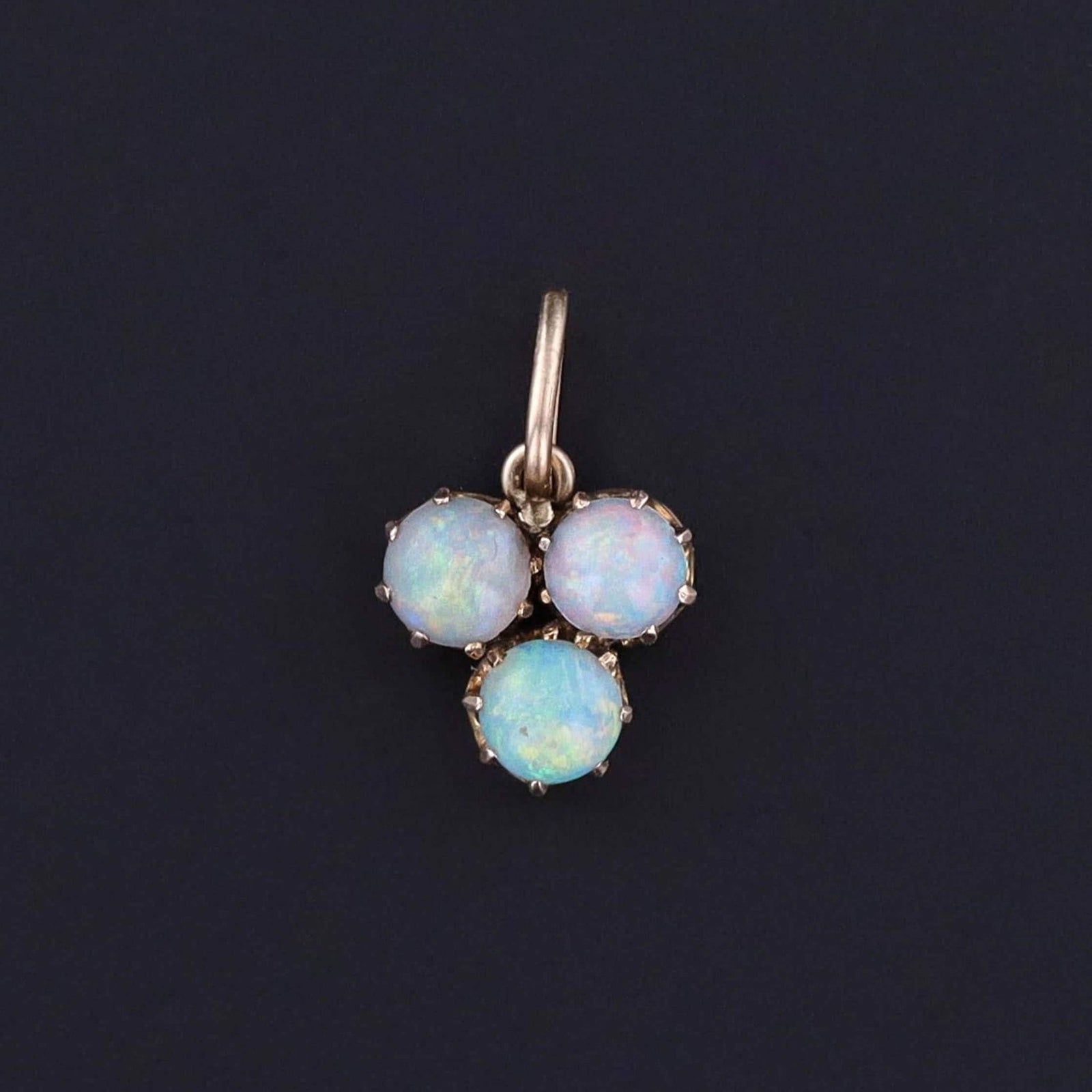 Antique Opal Charm of 9ct Gold - Trademark Antiques