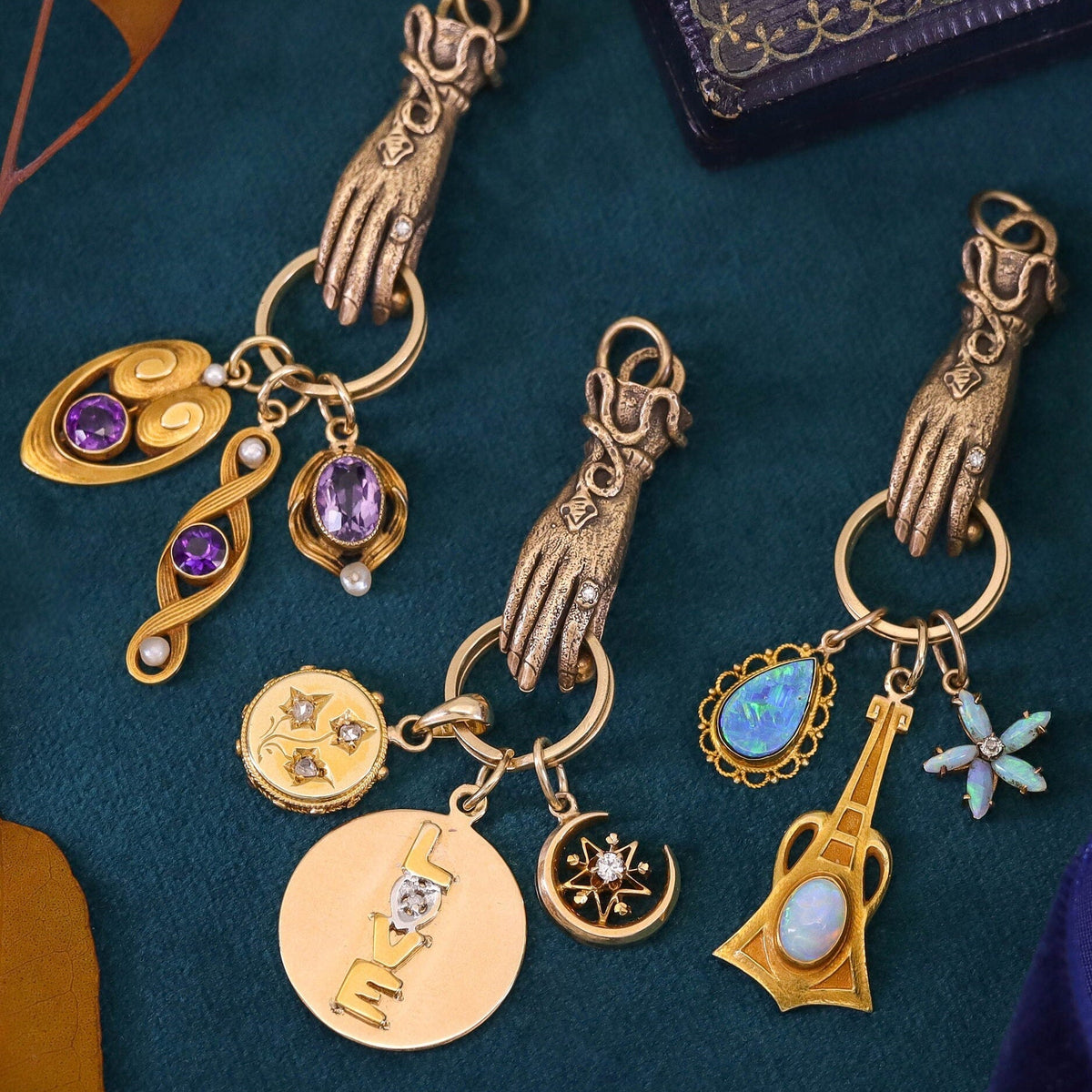 Antique Opal Conversion Pendant of 14k Gold - Trademark Antiques