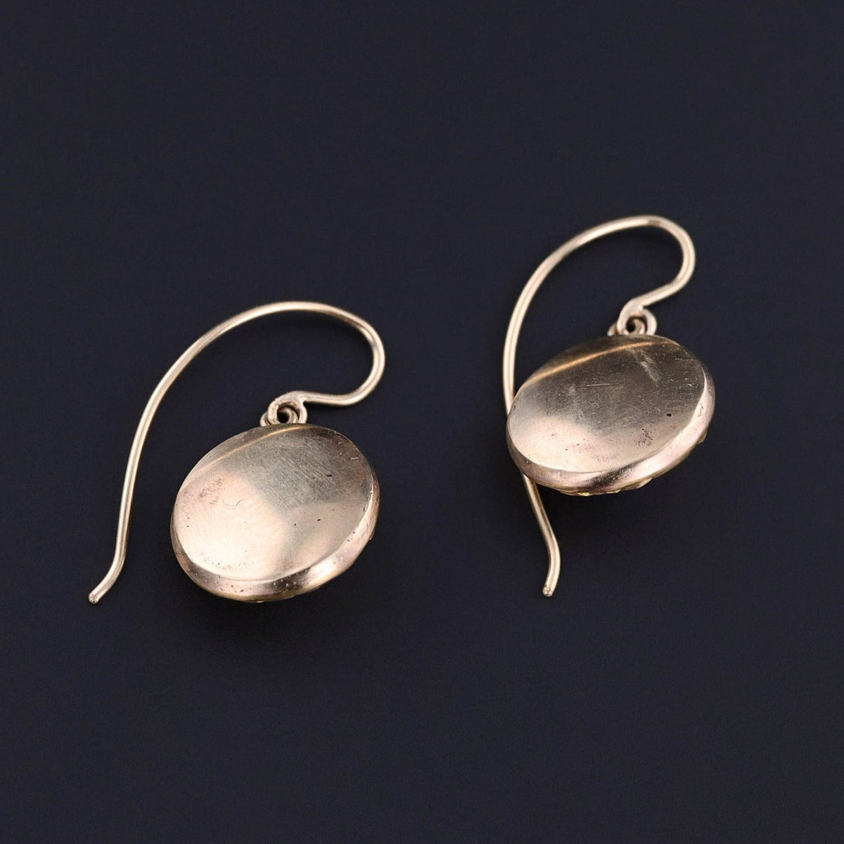 Antique Opal Earrings of 14k Gold - Trademark Antiques