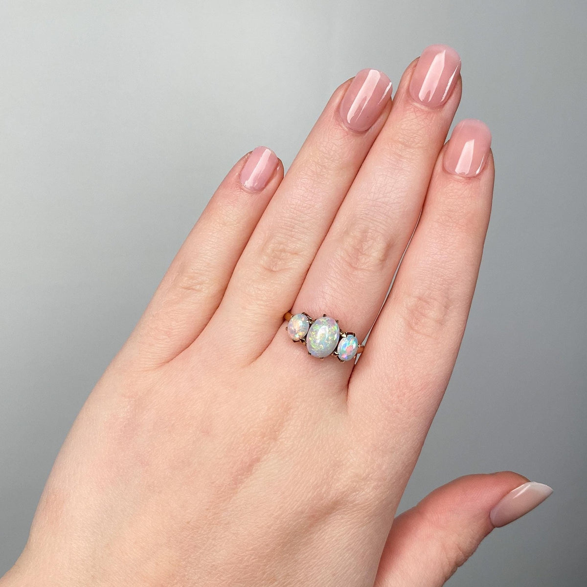 Antique Opal Ring of 10k Gold - Trademark Antiques