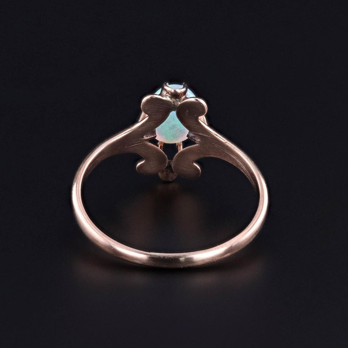 Antique Opal Ring of 10k Gold - Trademark Antiques