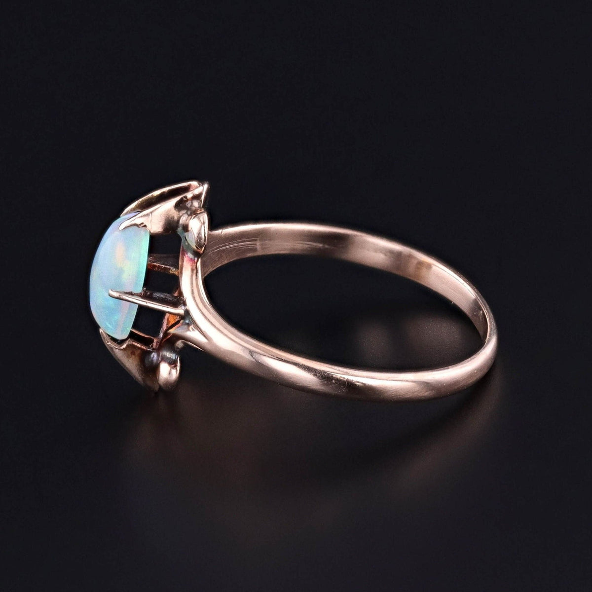 Antique Opal Ring of 10k Gold - Trademark Antiques