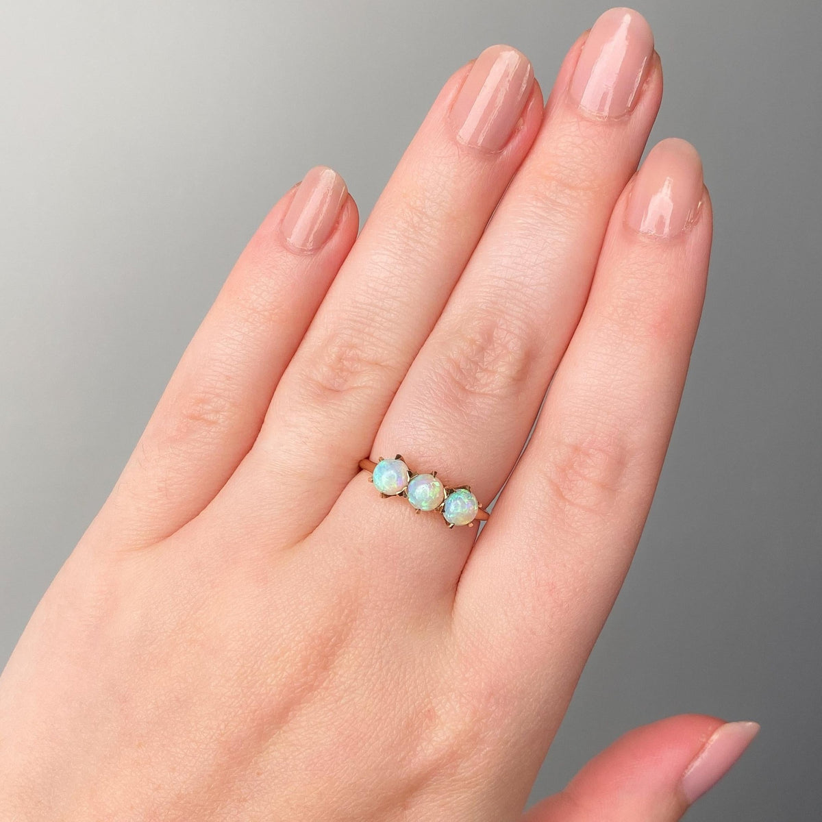 Antique Opal Ring of 14k Gold - Trademark Antiques