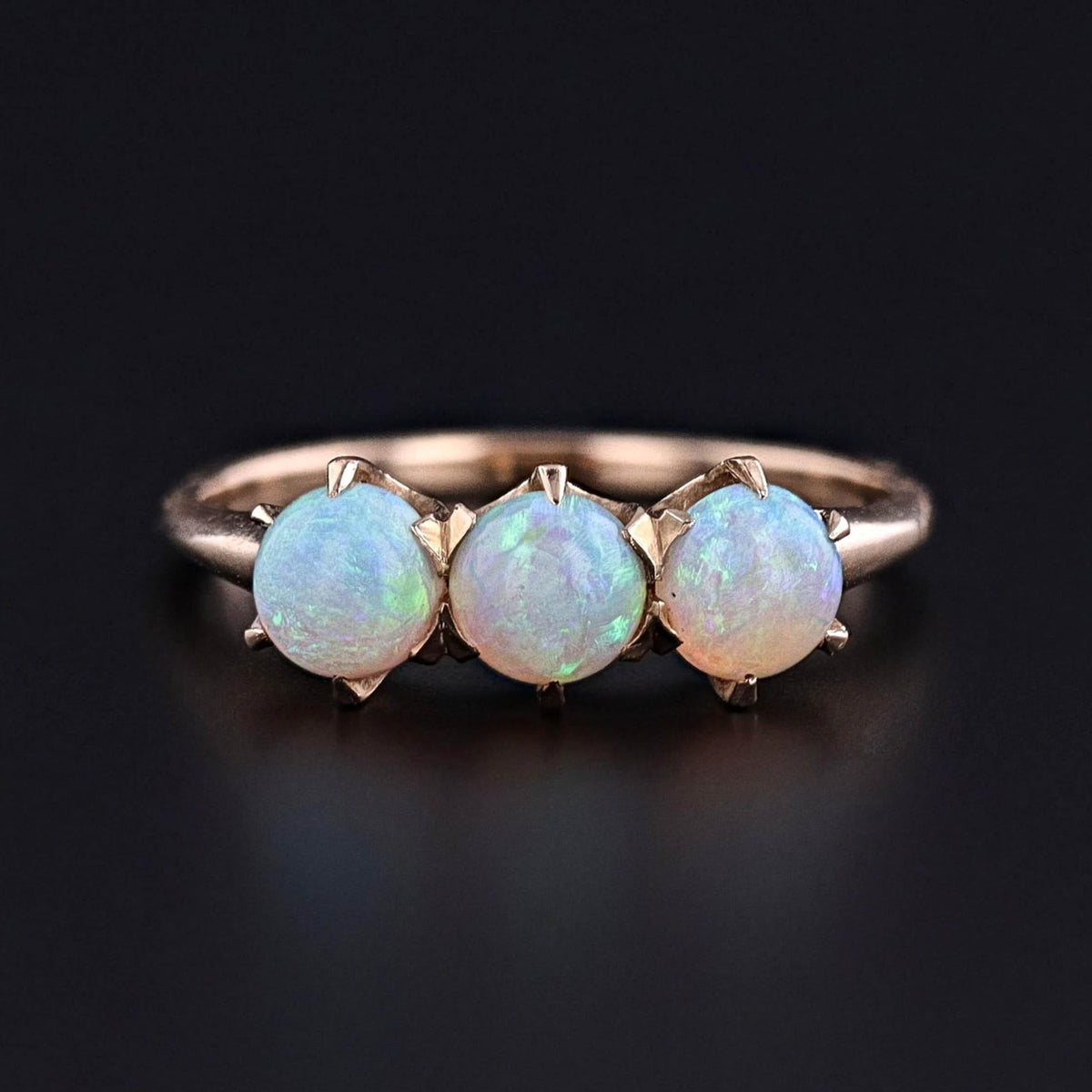 Antique Opal Ring of 14k Gold - Trademark Antiques
