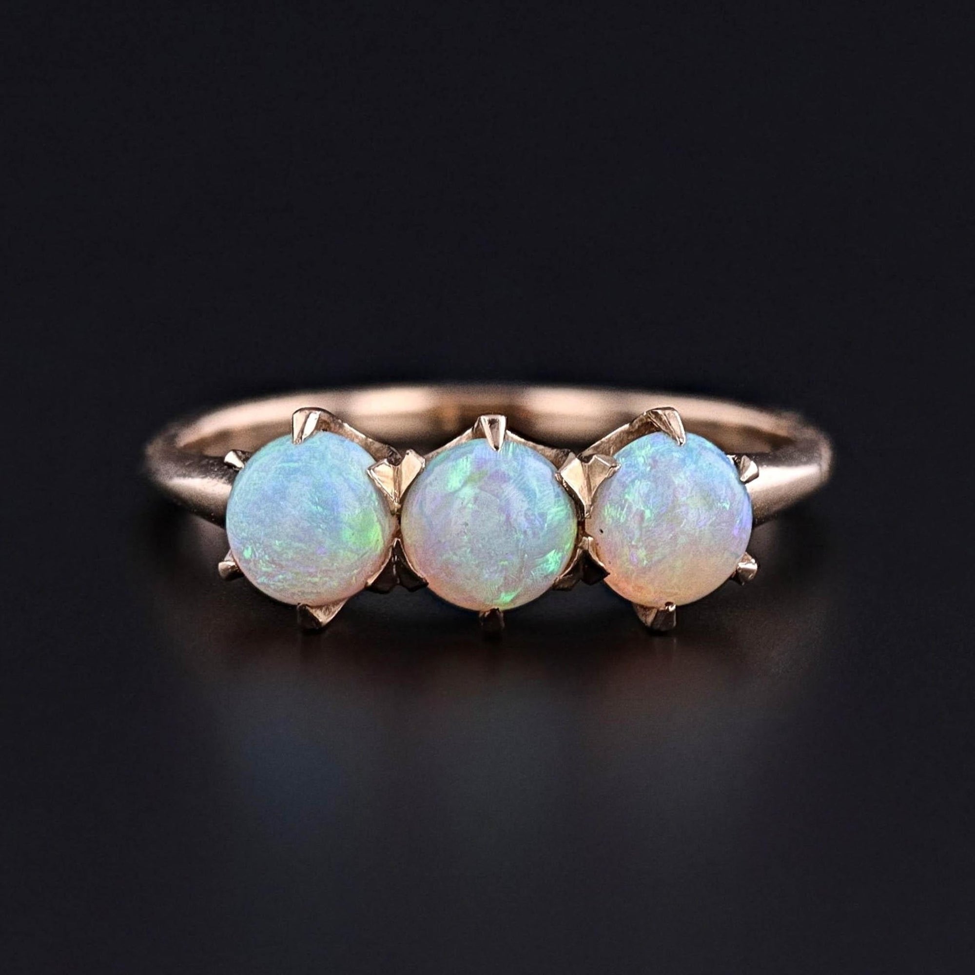 Antique Opal Ring of 14k Gold - Trademark Antiques
