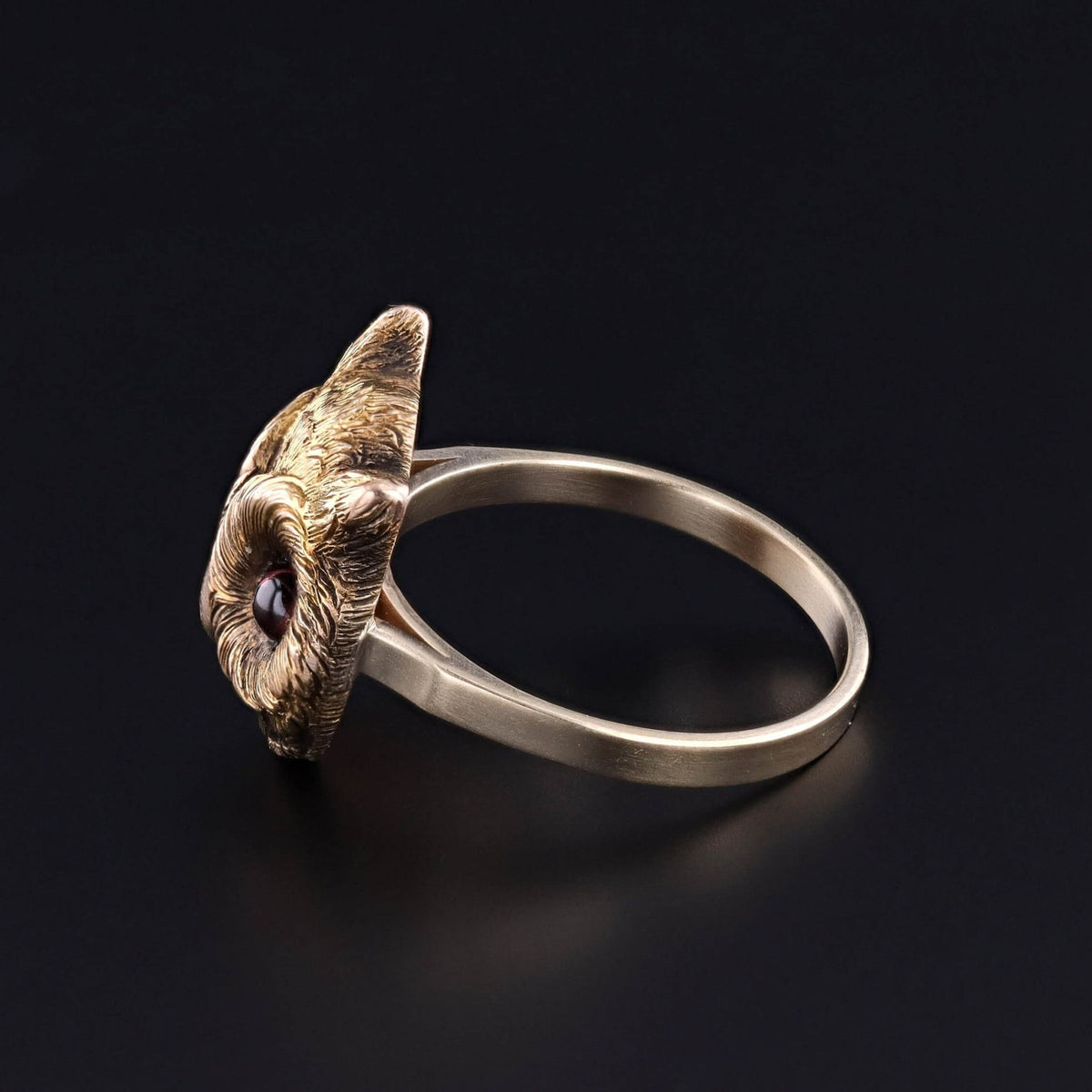 Antique Owl Ring of 14k Gold - Trademark Antiques