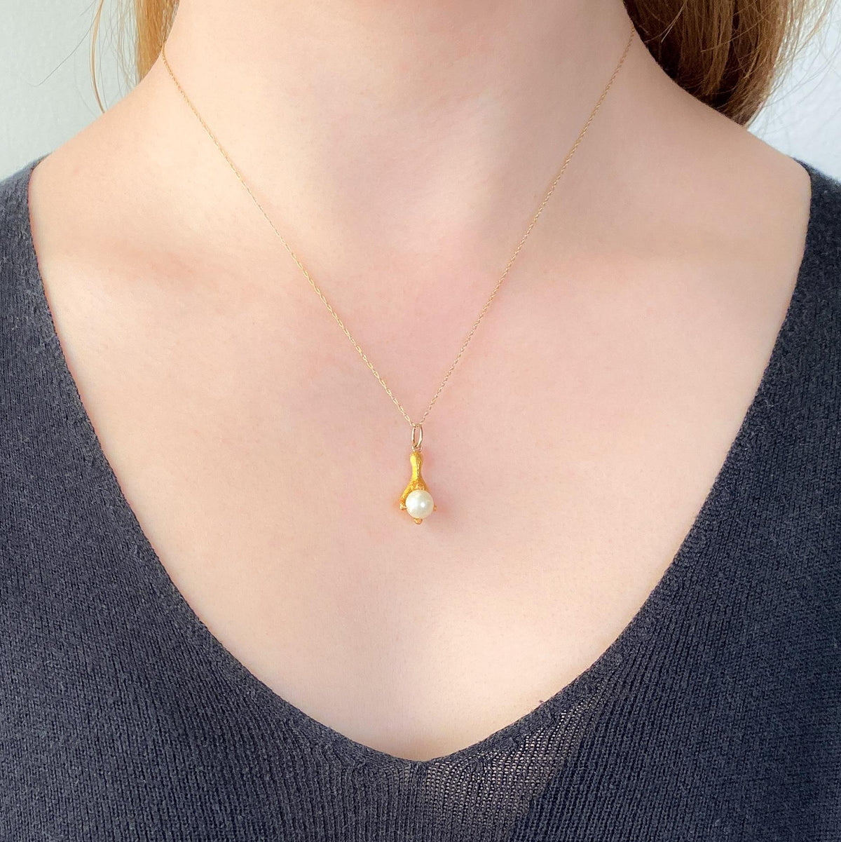 Antique Pearl Talon Charm - Trademark Antiques