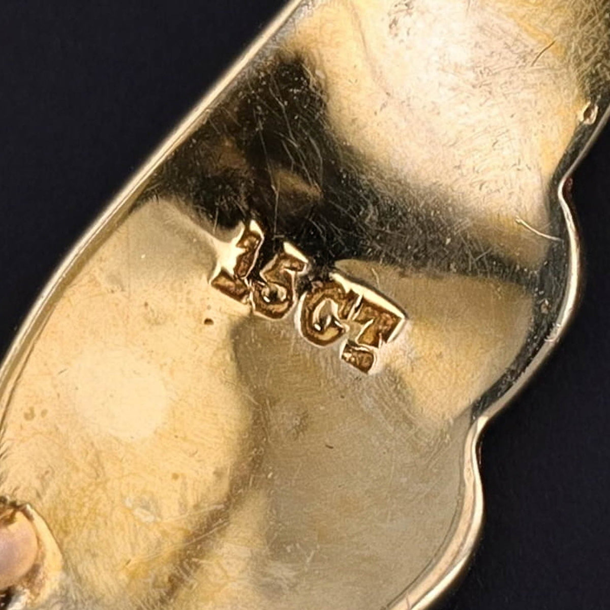 Antique Pearl Wings Brooch of 15ct Gold - Trademark Antiques