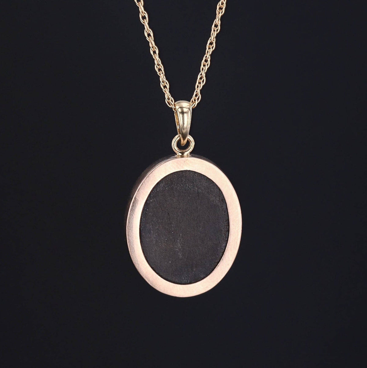 Antique Pietra Dura Butterfly Necklace of 14k Gold - Trademark Antiques