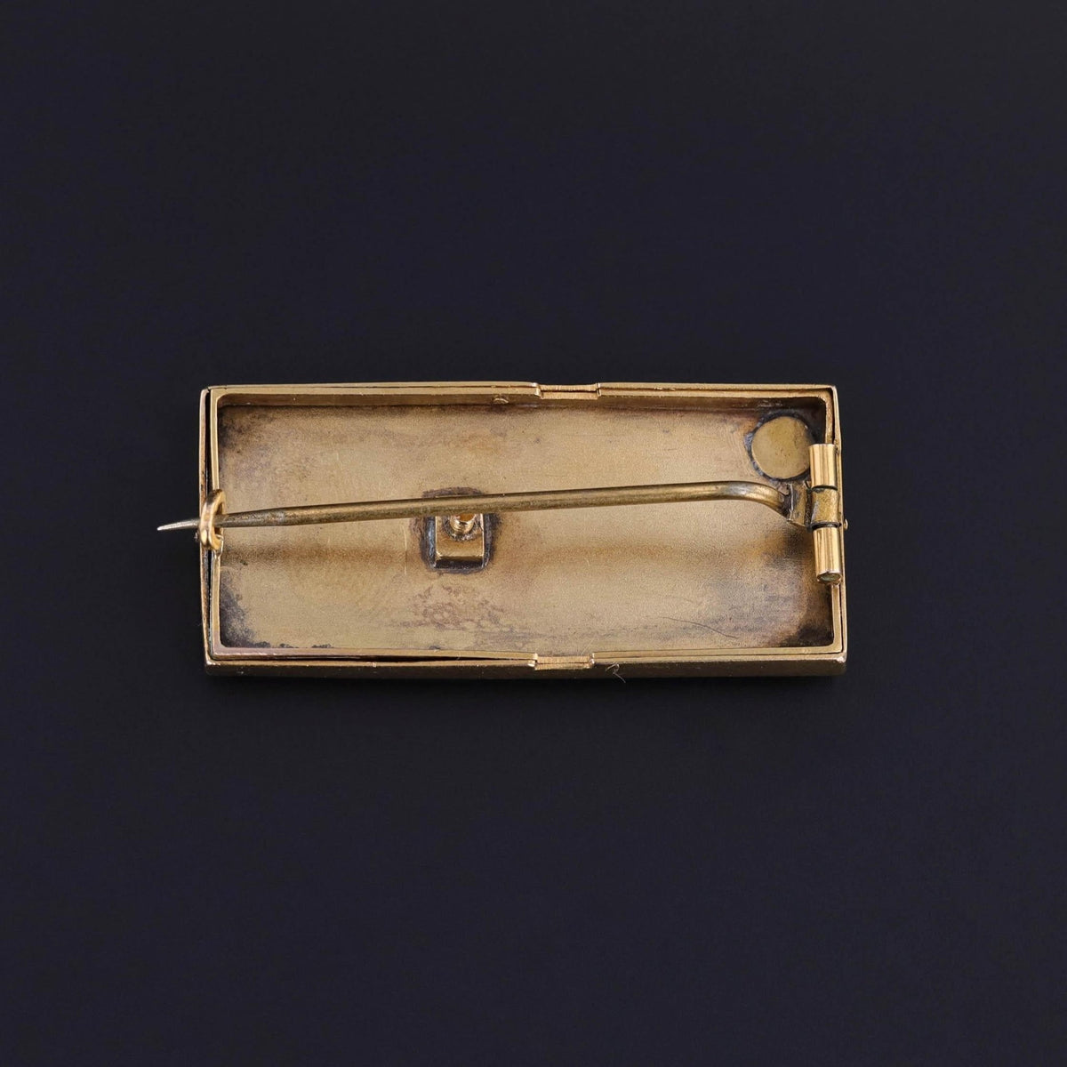 Antique Rowing Brooch of 14k Gold - Trademark Antiques