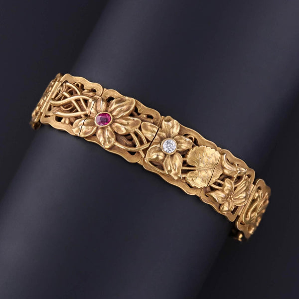 【ご希望のコメは別ページへ】antique motif * antique-ruby-and-diamond-