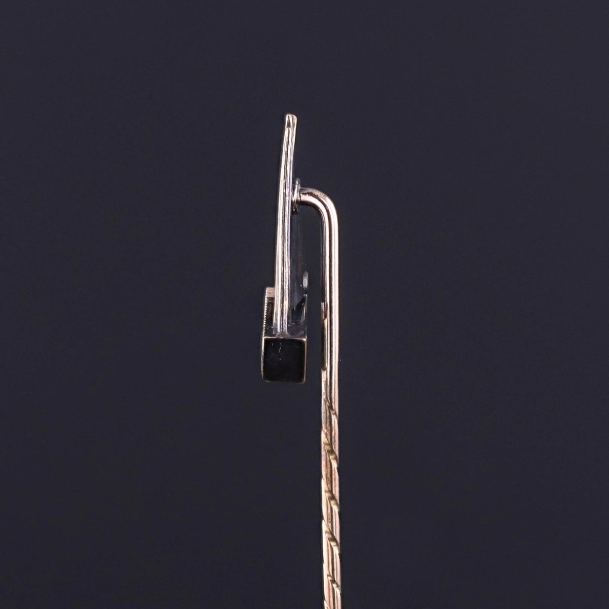 Antique Sailboat Stickpin of Gold &amp; Silver - Trademark Antiques