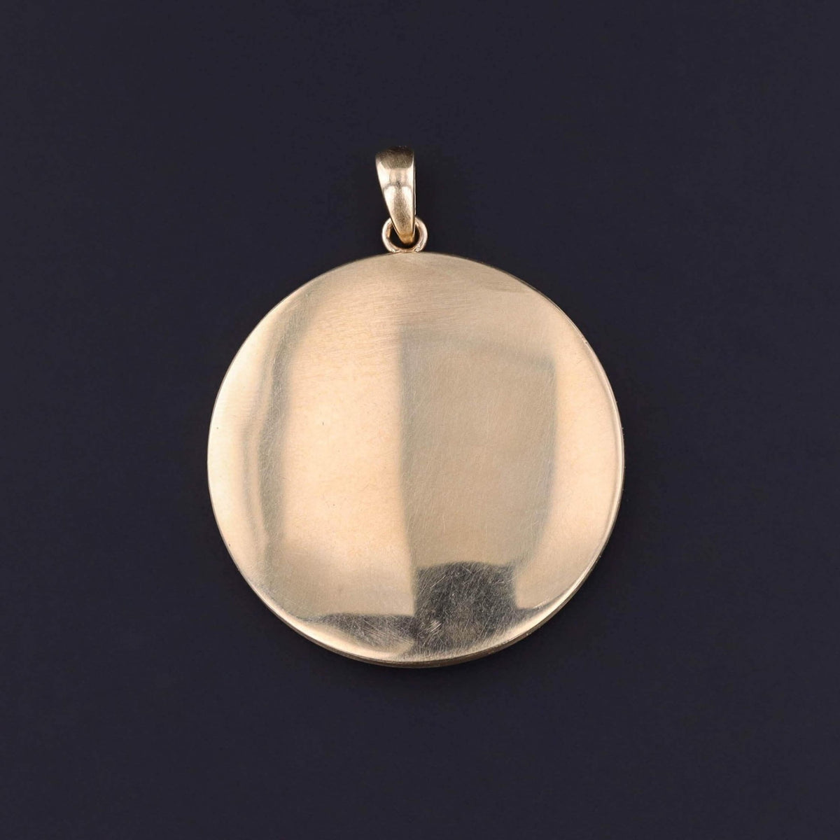Antique Shakudo Quail Bird Pendant of 14k Gold - Trademark Antiques