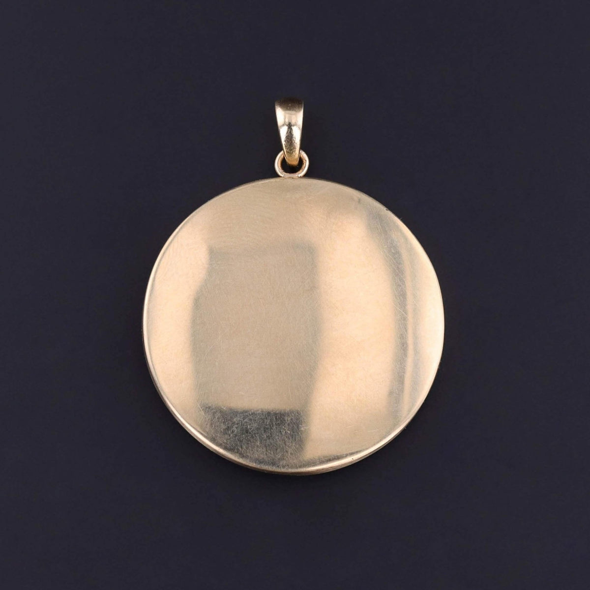 Antique Shakudo Quail Bird Pendant of 14k Gold - Trademark Antiques