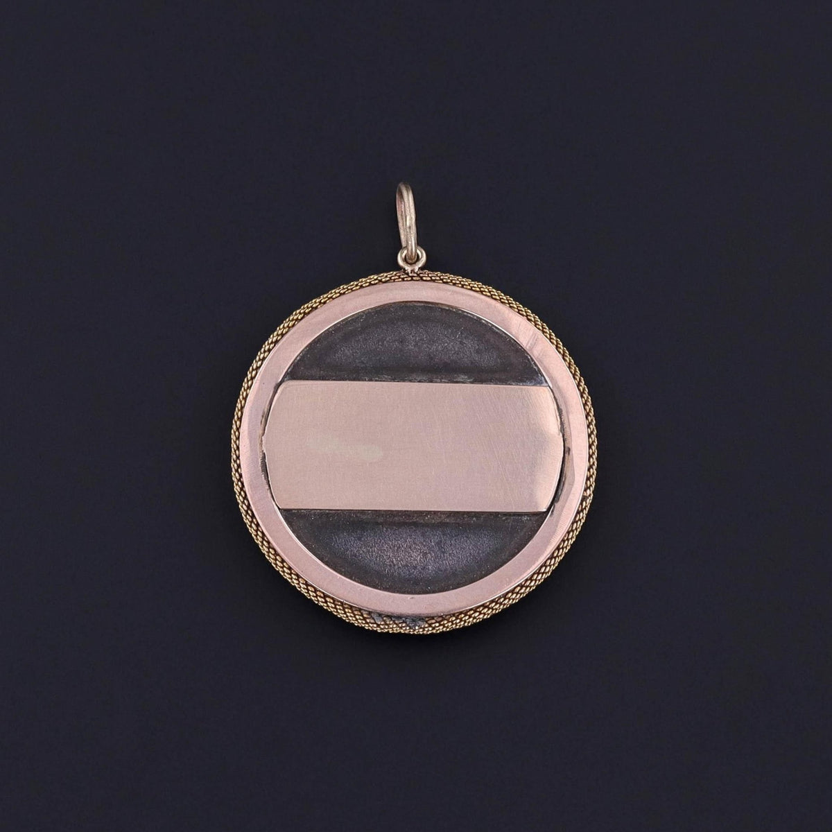 Antique Shibuichi Frog Pendant of 12ct Gold - Trademark Antiques