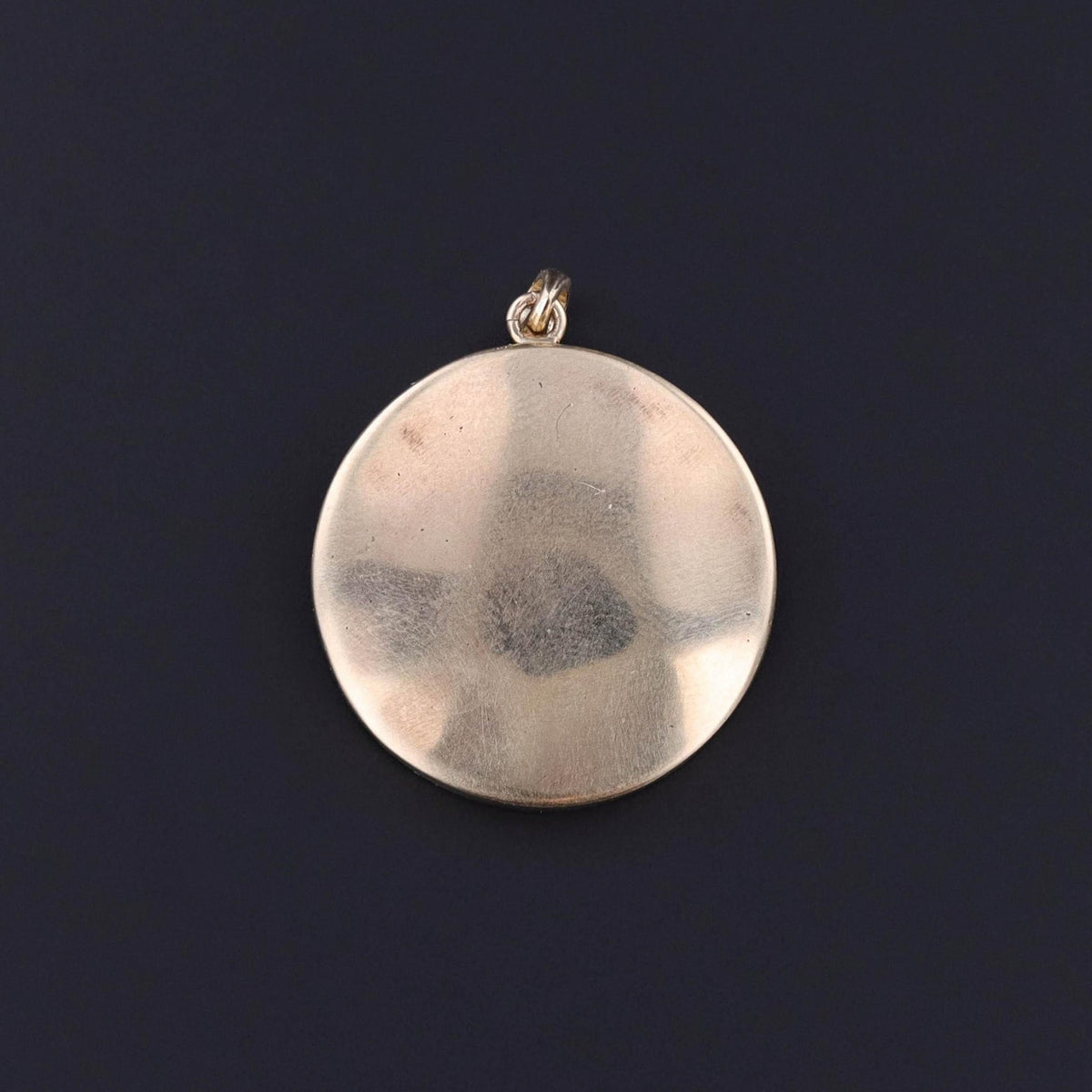 Antique Shibuichi Pendant of 14k Gold - Trademark Antiques