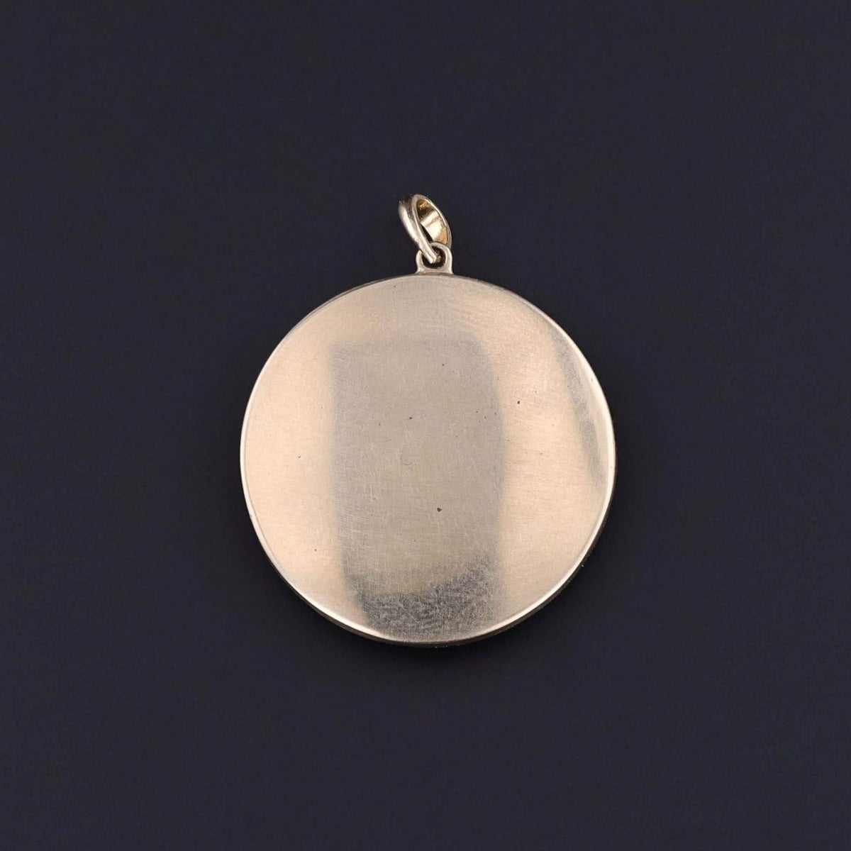 Antique Shibuichi Pendant of 14k Gold - Trademark Antiques