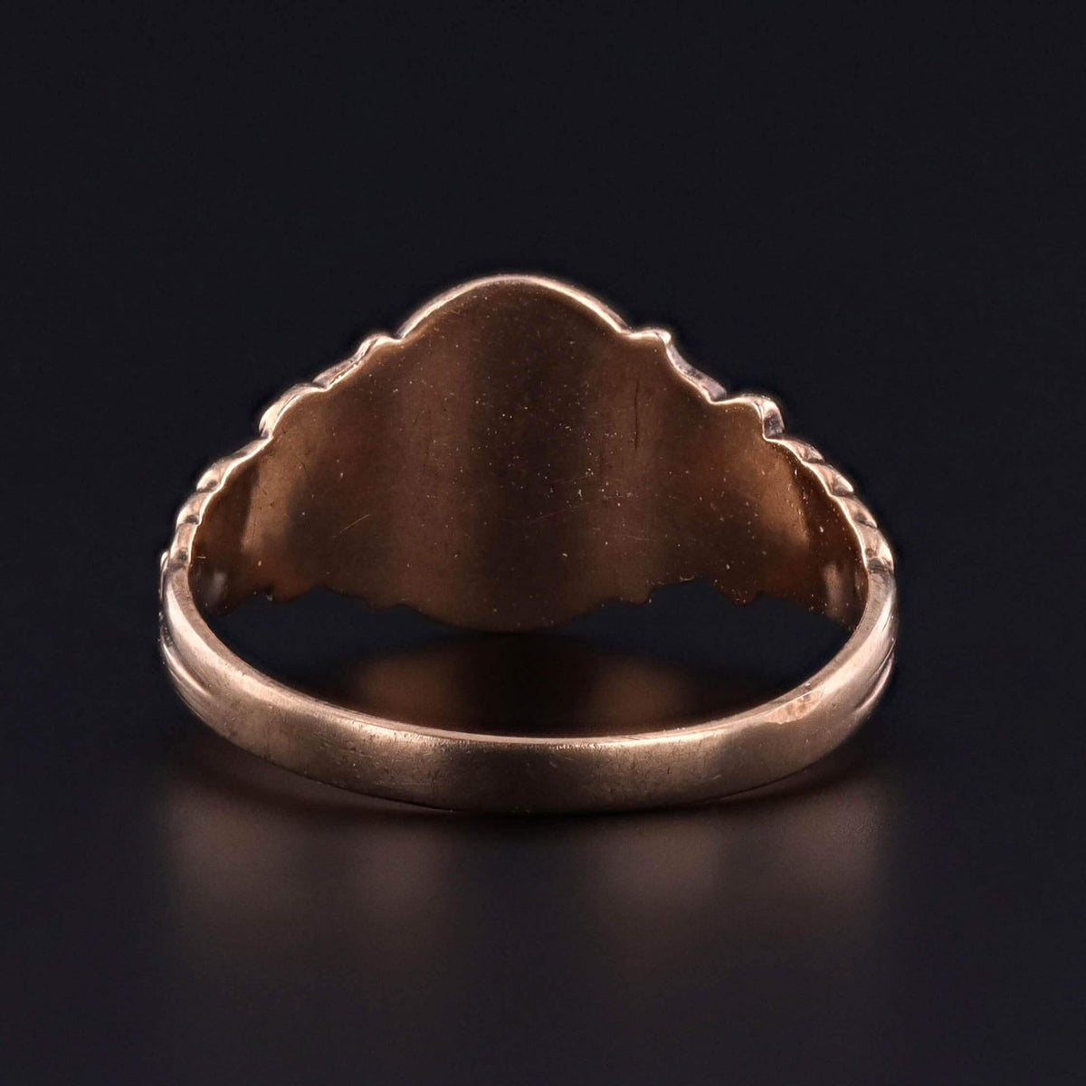Antique Signet Ring of 10k Gold - Trademark Antiques