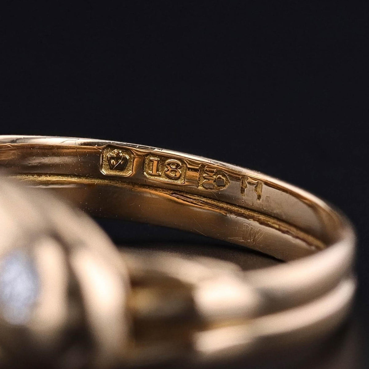 Antique Snake Ring of 18k Gold - Trademark Antiques