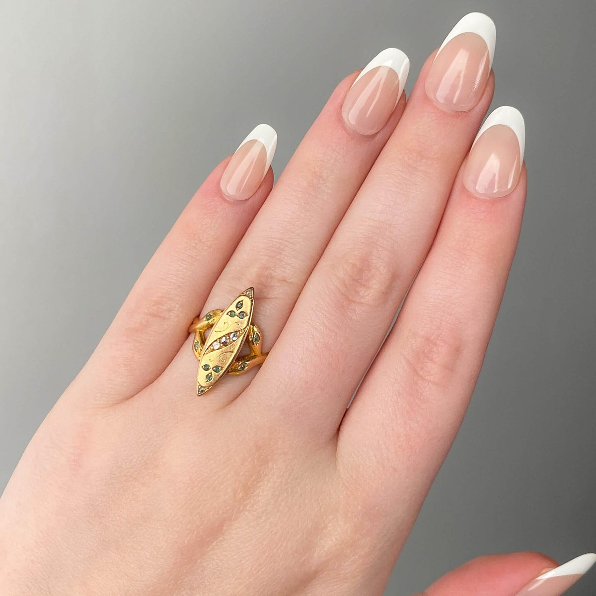 Antique Snake Ring of 18k Gold - Trademark Antiques