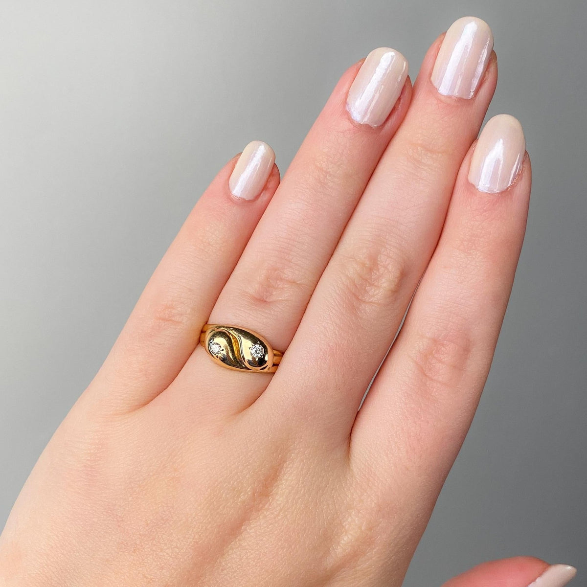 Antique Snake Ring of 18k Gold - Trademark Antiques