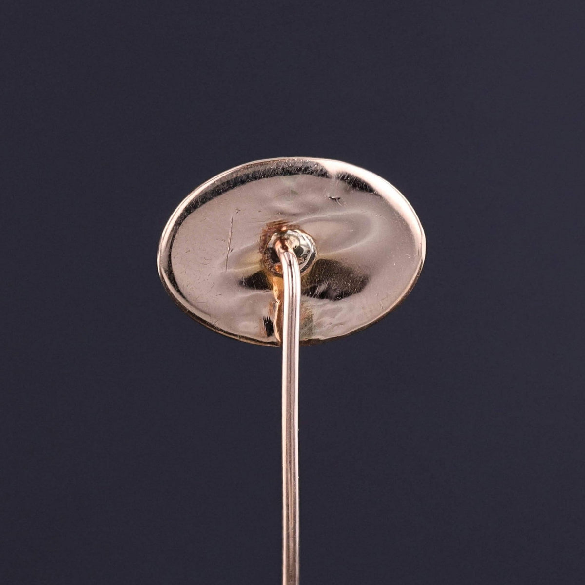 Antique Spaniel Dog Stickpin of 14k Gold - Trademark Antiques