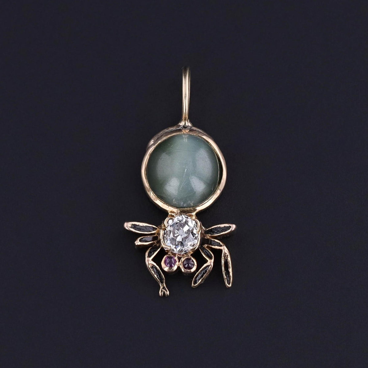 Antique Spider Pendant of 15ct Gold - Trademark Antiques
