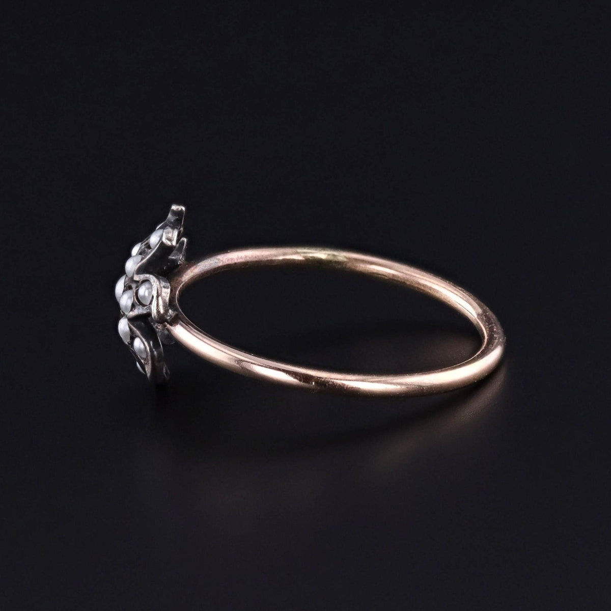 Antique Sunburst Conversion Ring of 10k Gold - Trademark Antiques