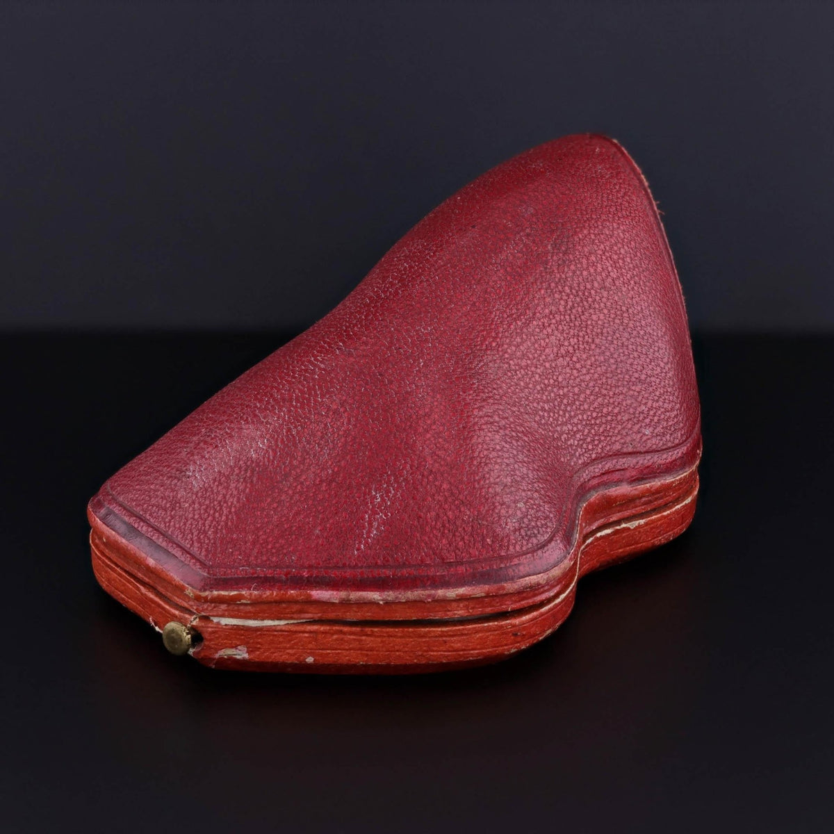 Antique Swiss Enamel Cufflink and Brooch Set in Original Box - Trademark Antiques