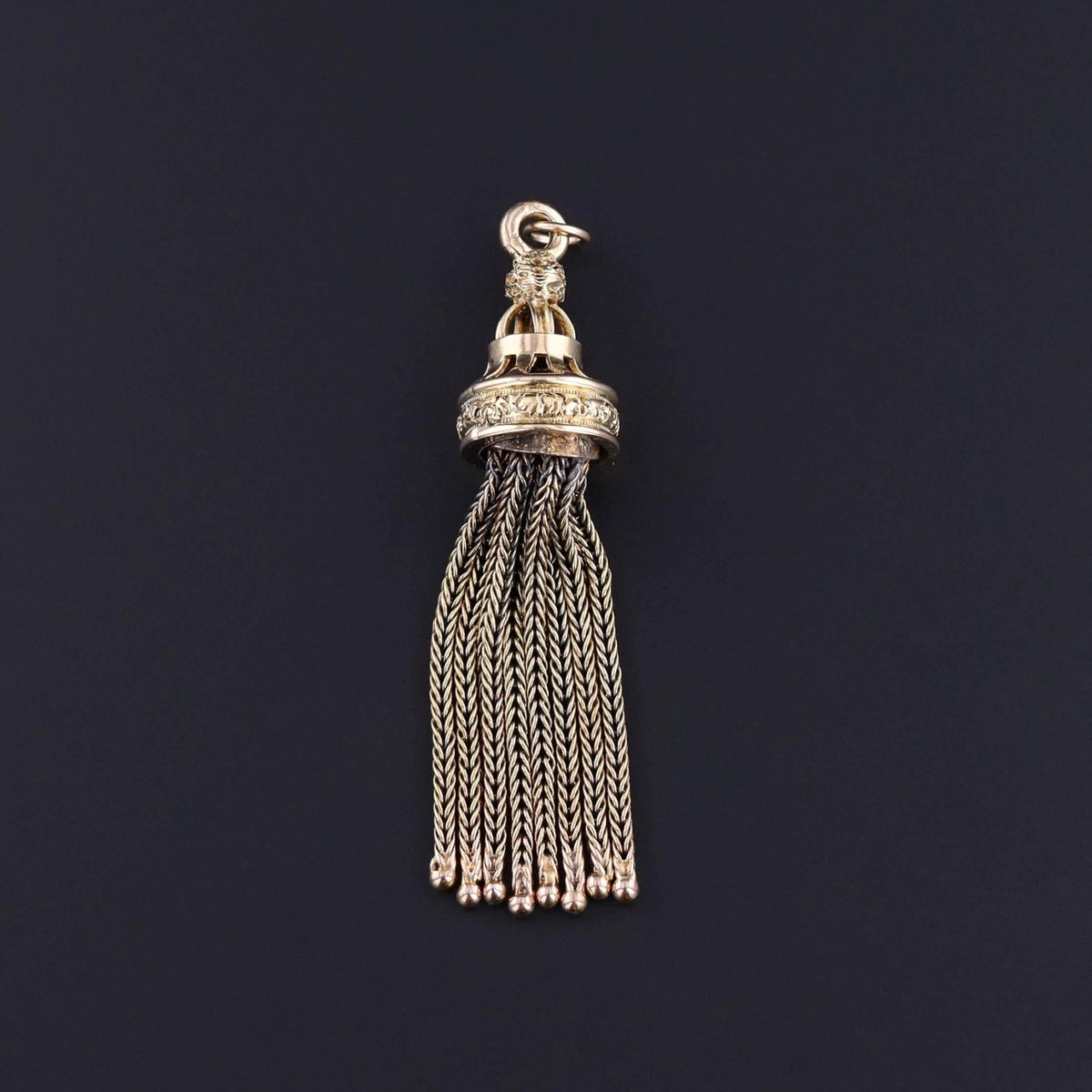 Antique Tassel Charm of 14k Gold - Trademark Antiques