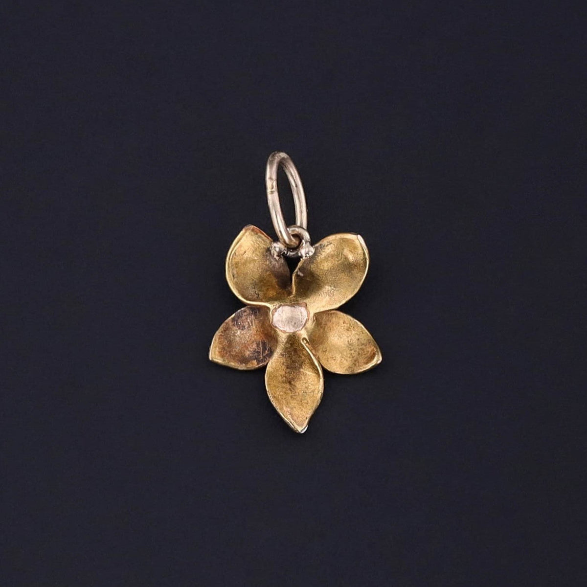 Antique Violet Charm of 14k Gold - Trademark Antiques