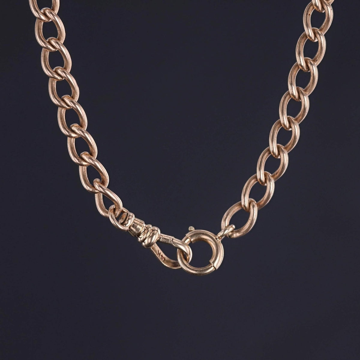 Antique Watch Chain of 14k Gold - Trademark Antiques