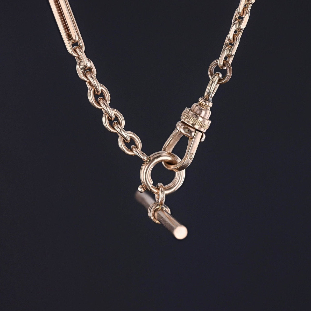 Antique Watch Chain of 9ct Gold - Trademark Antiques