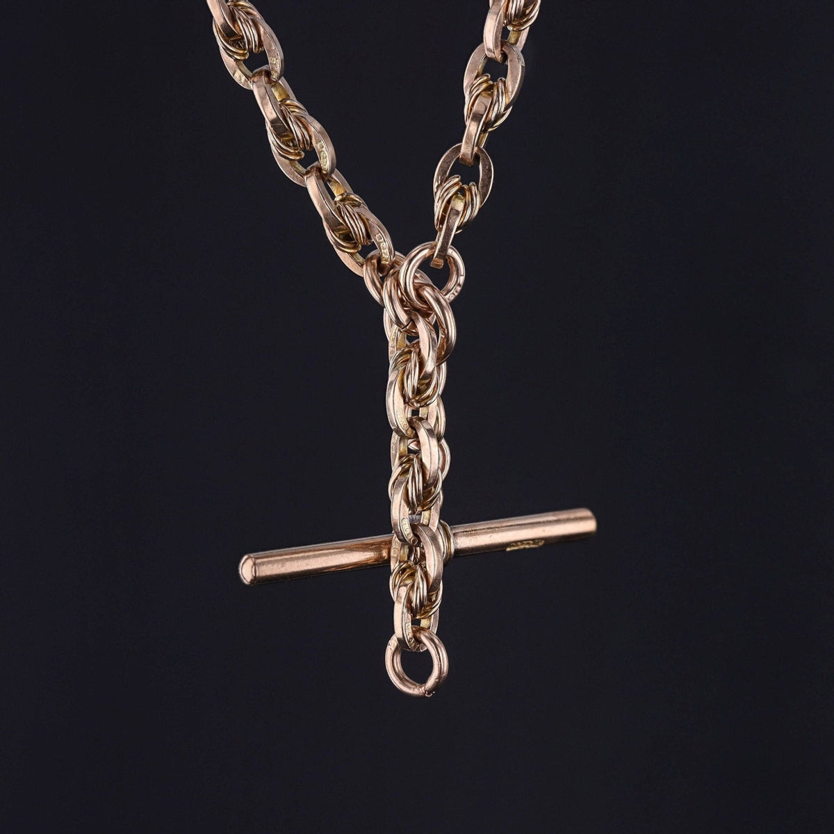 Antique Watch Chain of 9ct Gold - Trademark Antiques