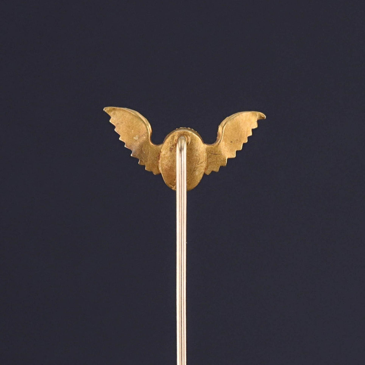 Antique Winged Opal Stickpin of 14k Gold - Trademark Antiques