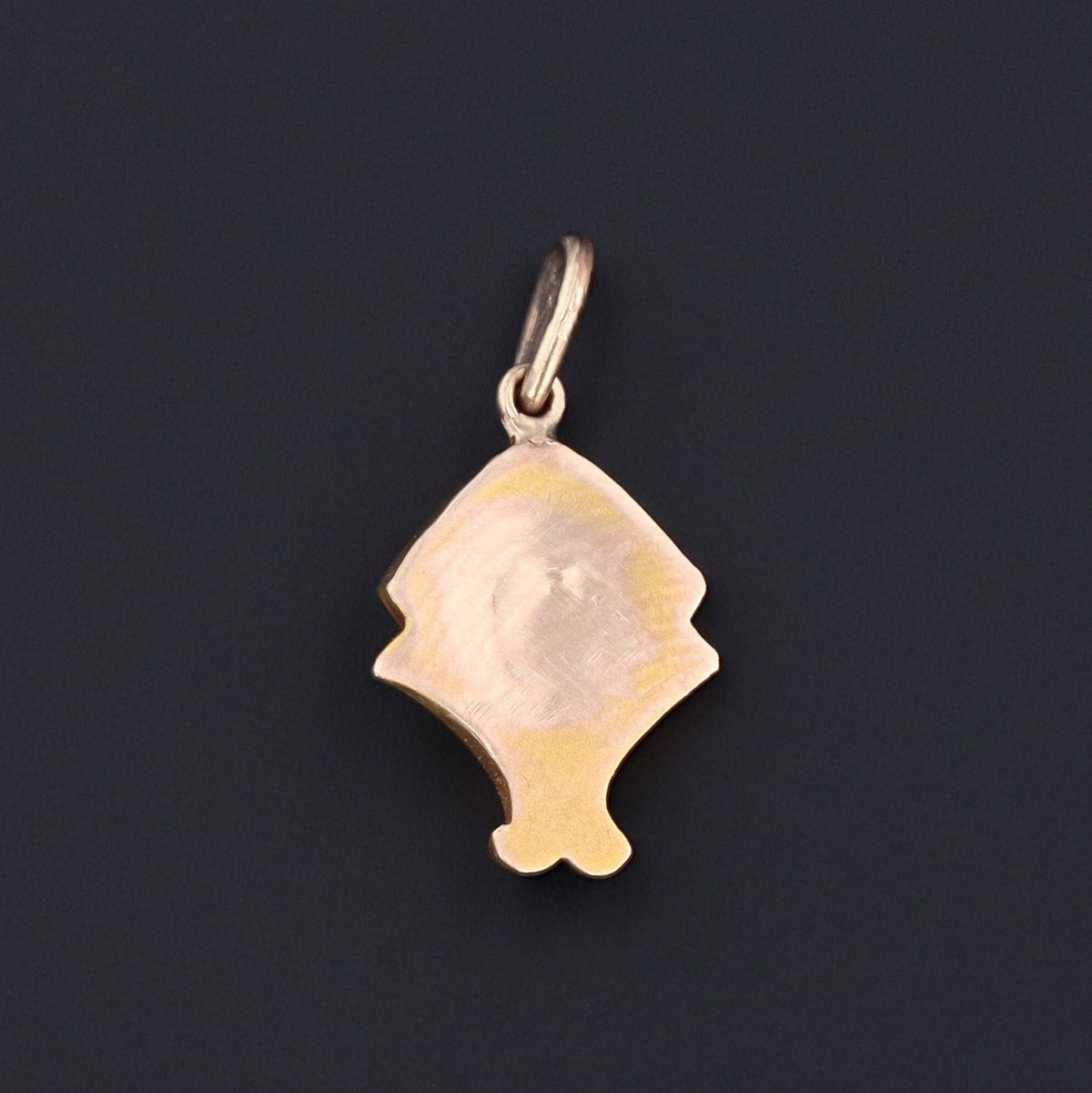 Antique Woman Conversion Charm of 14k Gold - Trademark Antiques