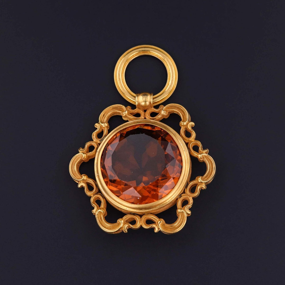 Antique Wordley Allsopp &amp; Bliss Pendant of 14k Gold - Trademark Antiques