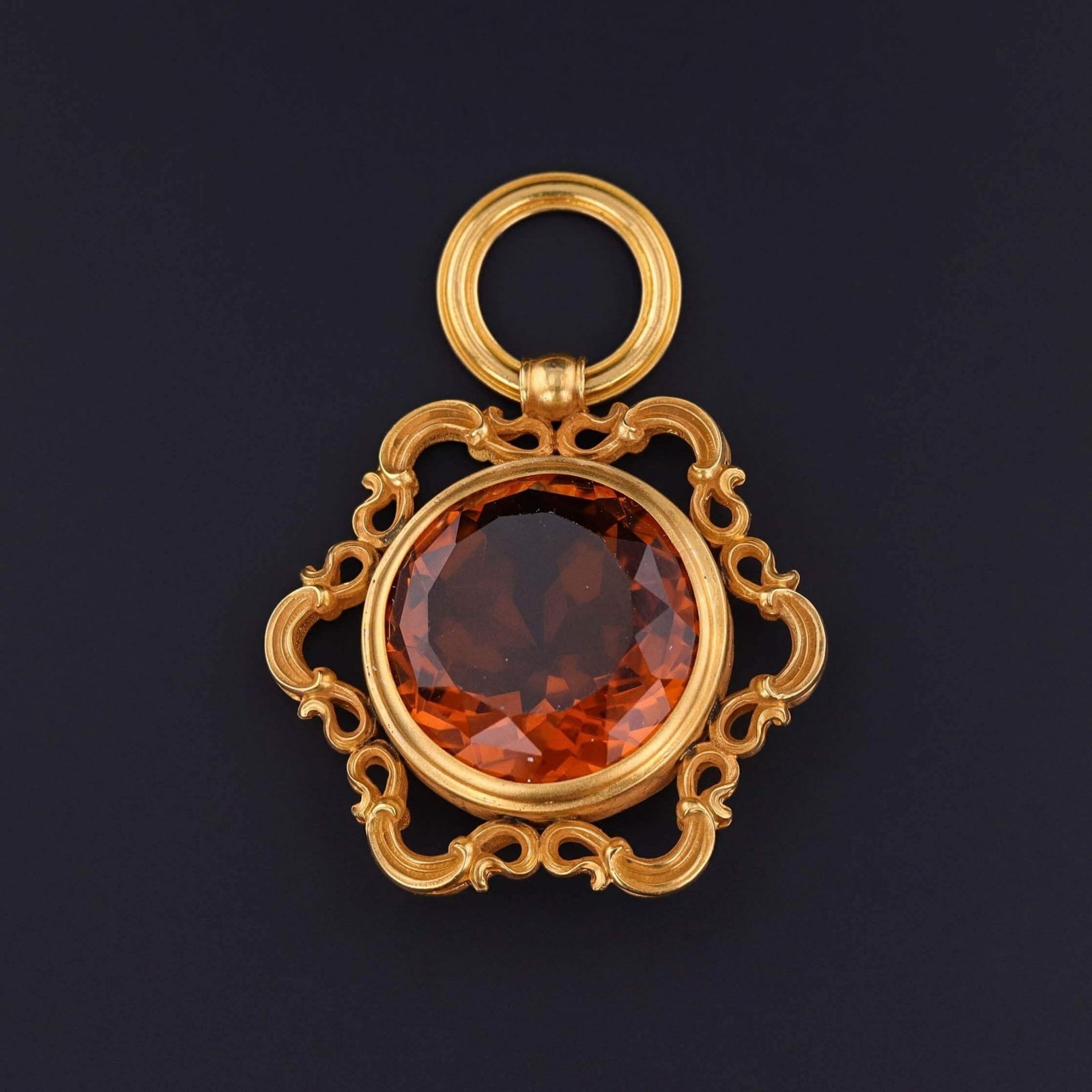 Antique Wordley Allsopp & Bliss Pendant of 14k Gold - Trademark Antiques