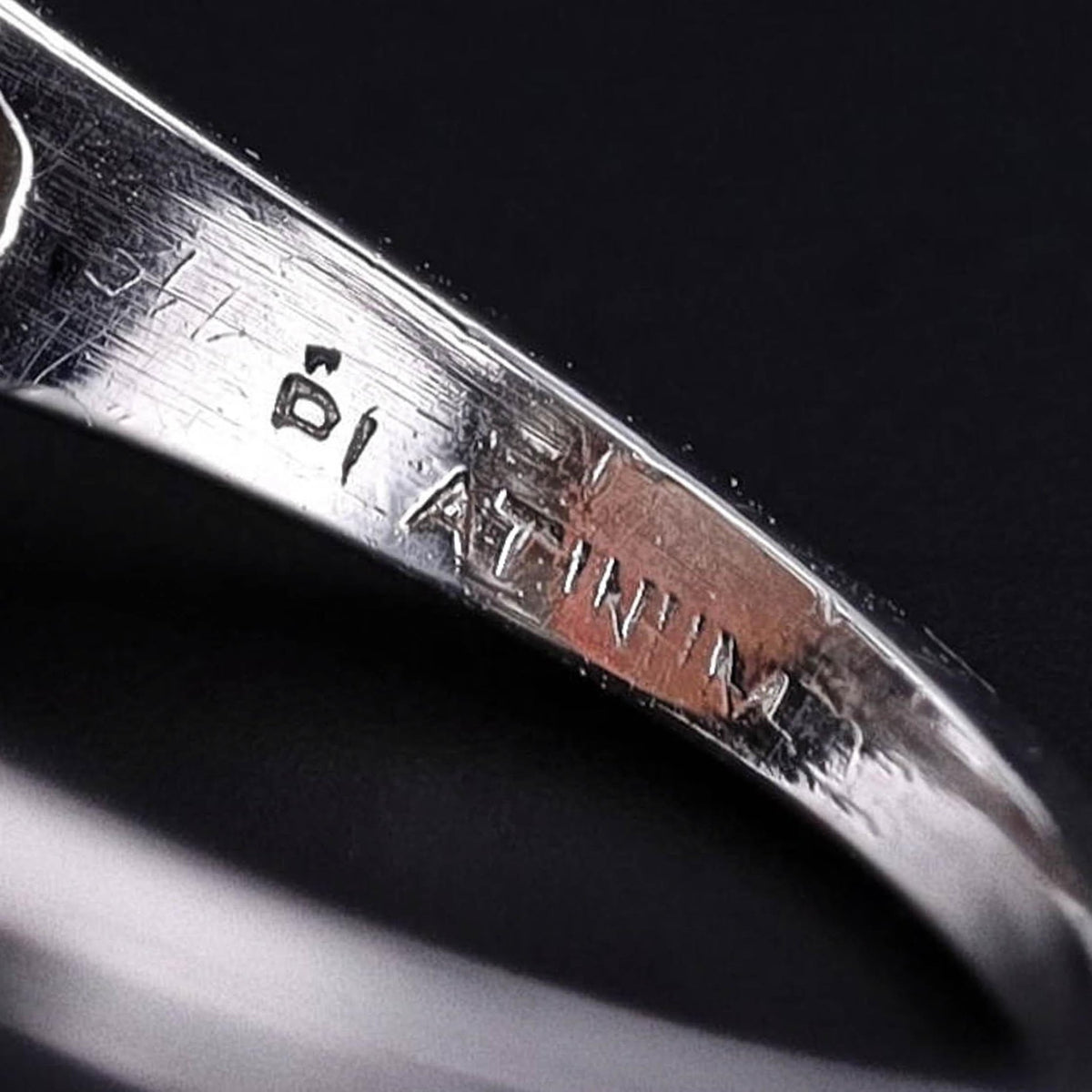 Art Deco Opal and Diamond Ring of Platinum - Trademark Antiques