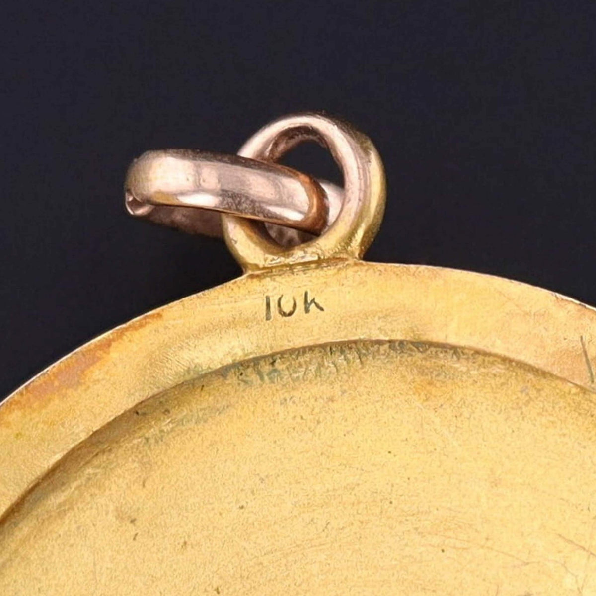 Art Nouveau Mermaid Locket of 10k Gold - Trademark Antiques